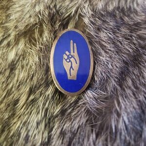 Girl Scouts Brownie Salute Pin